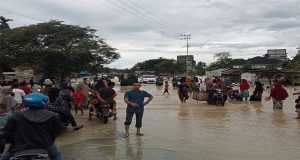 Langganan Banjir di Kecamatan Matang Kuli, Tangisan Anak Kecil Menggema