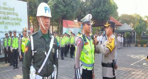 Kapolres Jembrana Pimpin Apel Gelar Pasukan Operasi Zebra Agung Tahun 2023