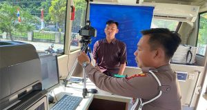 Yang Mau Perpanjangan SIM, Pelayanan SIM Keliling Polres Pesisir Barat Siap