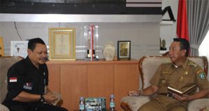 Komisioner Bawaslu Bersua Dengan Bupati Belitung Timur