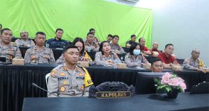 Kapolri Buka Rakernis T.A. 2023 dengan Tema Sinergi Berkelanjutan Fungsi Harkamtibmas dalam Pengamanan Pemilu 2024