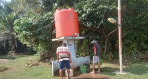 Sumor Bor yang Dibangun PT Timah Tbk Di Desa Gantung Bantu Penuhi Kebutuhan Air Ratusan Warga