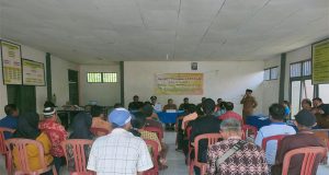 Babinsa 1202-03/SRY Hadiri Serah Terima Jabatan Kepala Desa