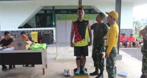 Anggota Kodim 1202/Skw Gelar Garjas Periodik Semester II TA. 2023