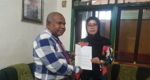 Korban Penganiayaan Mendatangi Kantor LP3BH Manokwari Minta Perlindungan Hukum