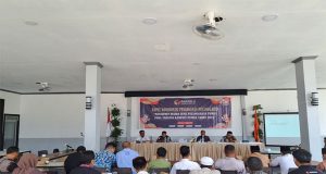 Rapat Koordinasi Polres Kayong Utara Bersama Bawaslu Kab, Kayong Utara Beserta Stageholder Mengenai Penanganan Pelanggaran Pemilu