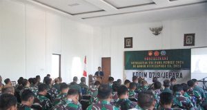 Kodim 0719/Jepara Gelar Sosialisasi Netralitas TNI, Untuk Menghadapi Pemilu 2024 Mendatang