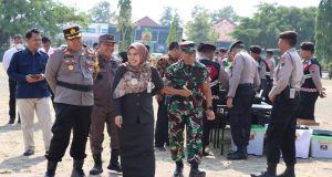 Siap Amankan Pemilu, Jajaran Pemkab Demak Gelar Apel Operasi Mantap Brata Candi 2023-2024