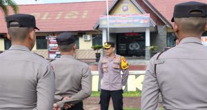 Berikan Arahan Kepada Baja,Ini Yang di Sampaikan Waka Polres Melawi