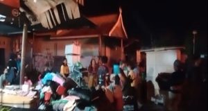 Sijago Merah Mengamuk Sejumlah Rumah Warga Dikalibobo Hangus Terbakar