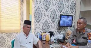 Giat Silaturahmi, Zulyadaini Faher DT, Sinaro Lipat Kain Ke Polsek Kampar Kiri