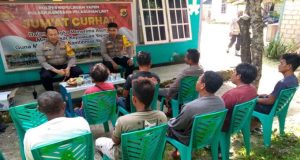 Jumat Curhat, Polsek KPL Serui Mendengarkan Berbagai Keluhan Warga Kampung Serui Laut