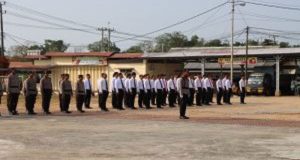 Peringati Hari Sumpah Pemuda, Polres Beltim Gelar Upacara