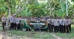 Penanaman Pohon Dalam Rangka Rakorbin SDM dan Rakorbin PNS 2023 di Areal Mantu Cager Br. Mekarsari