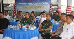 Wakapolres Jembrana Hadiri Zoom Meeting Gerakan Nasional Ketahanan Pangan Tahun 2023