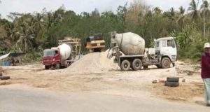 Pihak Kontraktor Merespon Baik Terhadap Keluhan Masyarakat Sidoluhur