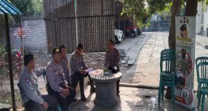 Pagi Sang Pembaca Buku (Pisang Batu) Dipimpin Kapolsek Melaya