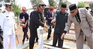 Kapolres Rembang Bersama jajaran Forkopimda Menghadiri Upacara Memperingati Hari Pahlawan Tahun 2023