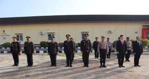Polres Beltim Gelar Upacara Bendera Memperingati Hari Pahlawan Ke-78