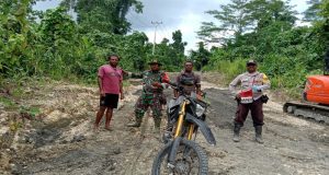 Sinergi TNI Polri Berikan Rasa Aman dan Nyaman Kepada Masyarakat di Kabupaten Kepulauan Yapen