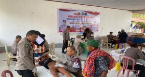 Warga Poso Antusias Ikuti Bhakti Kesehatan Satgas Operasi Madago Raya