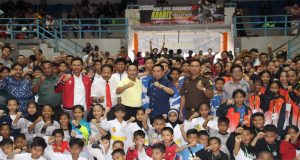 Kabupaten Beltim Tuan Rumah Turnamen Karate