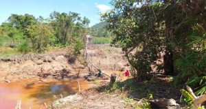 Maraknya Tambang Peti Di Sungai Melayu Rayak Atau Tumbang Titi Ketapang Masih Tetap Beraktifitas