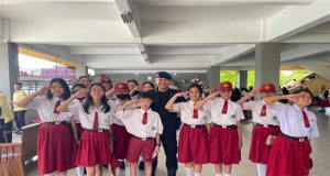 Kegiatan Brimob Go To School Salah Satu Upaya Polri Untuk Menjaga Generasi Penerus Bangsa Dari Penyalahgunaan Narkoba