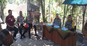 Pengawasan dan Monitoring (Wastor) Pelaksanaan Latihan Kerja Siswa Diktukba Polri Gelombang II TA. 2023 di Mapolsek Melaya