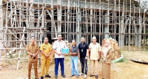 PT Timah Tbk Bantu Lancarkan Pembangunan Masjid Al-Ihsan Desa Mentawak