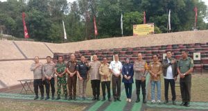 Kapolda Sumsel Irjen Pol A Rachmad Wibowo SIK Resmikan lapangan Tembak Wicaksana Laghawa Polres Prabumulih
