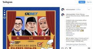 Situs Judi Online Taruhan Pilpres 2024 Ditutup Oleh Kominfo