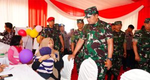 Panglima TNI : TNI-Polri Harus Mempunyai Nilai Manfaat dan Menjadi Solusi Atasi Kesulitan Rakyat