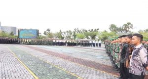 Kasdam XII/Tpr Pimpin Apel Gelar Pasukan PAM VVIP RI-1