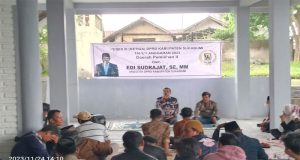 Gelar Press Anggota DPRD Kab Sukabumi Fraksi PAN Edi Sudrajat Akan Selalu Berjuang Untuk Kesejahteraan Masyarakat
