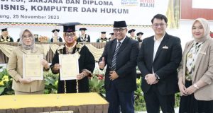 Universitas Mitra Indonesia Lepas 616 Wisudawan di Gedung Baru GSG UMITRA