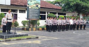 Beberapa Point Penting Disampaikan Wakapolres Jembrana Saat Pimpin Apel Jam Pimpinan