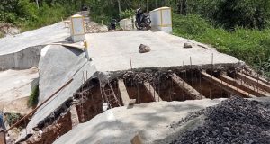 Berdalih Pinjam Pakai Aset Negara Milik PT. KAI Way Kanan di Cor Oknum Caleg