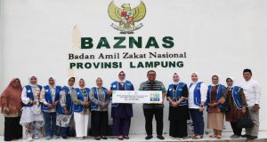 DPD IWAPI Lampung Peduli Kemanusiaan, Salurkan Donasi Kepada Warga Gaza Palestina