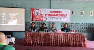 Sosialisasi Pembinaan Ormas Di Kabupaten Belitung Timur, Sayono : Legalitas Setiap Ormas Sangat Penting