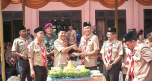Pemkab Langkat Ikut Peringati HUT ke-62 Pramuka Tingkat Kwarcab Langkat