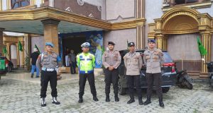 Polres Beltim Lakukan Pengamanan Kampanye Di Kecamatan Gantung