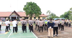 Apel Operasi “Mantap Brata Kapuas 2023-2024” Ditekankan Pentingnya Kesehatan dan Kewaspadaan Kamtibmas