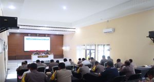 Kapolres Jembrana Pimpin Rapat Anev GO Bulanan