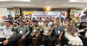 Dr Asbaruddin STP MM MEng Plh Kepala Dinas Pendidikan (Disdik) Aceh Secara Resmi Menutup Workshop P4GN di Lingkungan Sekolah