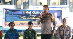 Jumat Curhat, Warga Korban Kebakaran Eks Pasar Warari Meminta Pemda Yapen Berikan Bantuan Rumah