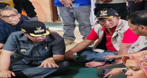 Bupati Agam Tinjau Lokasi Banjir Bandang Sungai Rangeh,; Warga Diharapkan Tetap Waspada