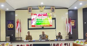 Menjelang Nataru 2023, Polres Prabumulih menggelar Rapat Koordinasi (Rakor) Lintas Sektoral Operasi Lilin 2023