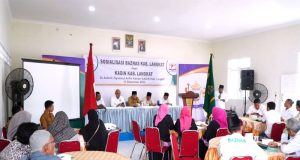 Plt Bupati Langkat Buka Sosialisasi Baznas di Kadin Langkat