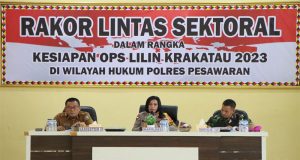 Jelang Nataru 2023-2024: Polres Pesawaran gelar Rakor Lintas Sektoral